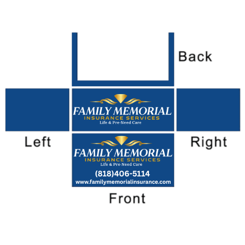 Customized Table Cloth with Logo 4FT for Tradeshow or Events